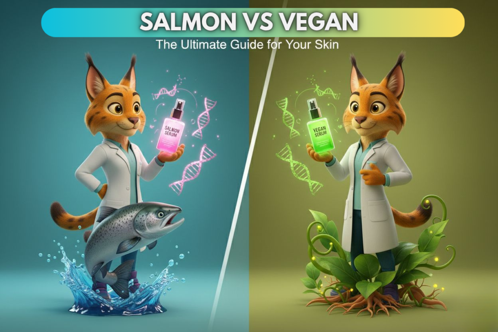 Salmon vs Vegan PDRN: which is better for you?